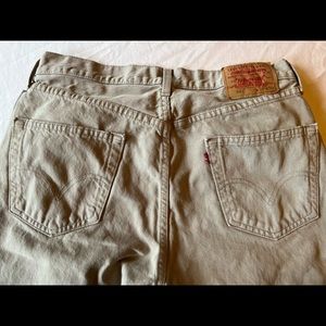 Levi’s 501 Mens 34-30 Grey